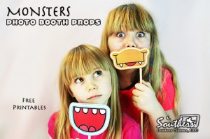 Photo Props - Monsters for Movie Night