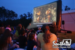 Outdoor Movie Event at School