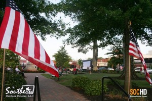 outdoor movie downtown movie