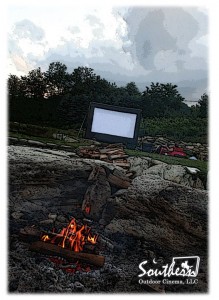 outdoor movie camping